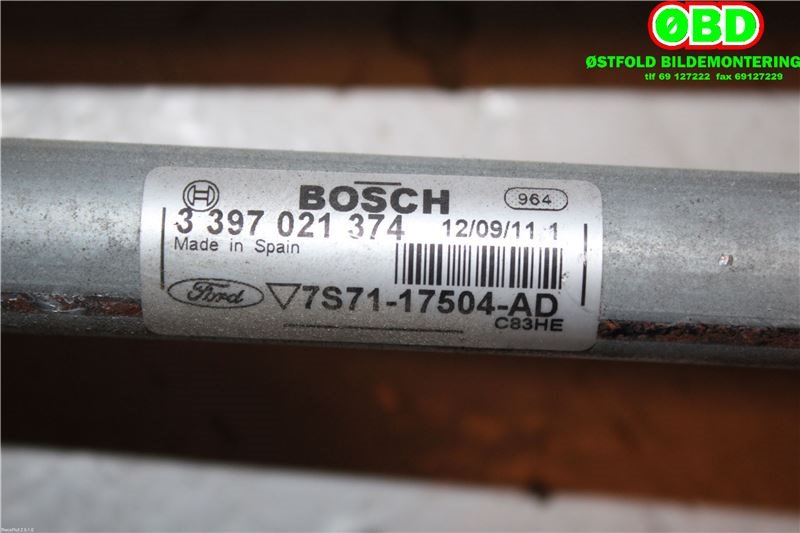 Viskeroverføring til Ford Mondeo 2011-2014 (Type IV, Fase 2)  (FORD|1791444|3397021374|7S7117504AD)