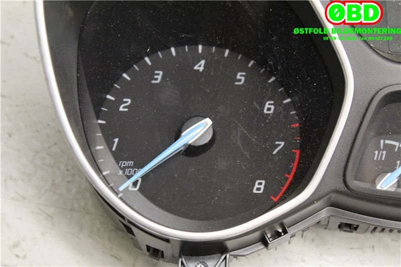 Instrumentpanel til Ford Focus 2011-2014 (Type III, Fase 1)  (FORD|5580299||BM5T10849BAG)