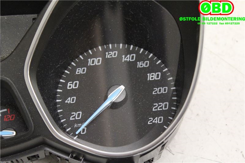 Instrumentpanel til Ford Focus 2011-2014 (Type III, Fase 1)  (FORD|5580299||BM5T10849BAG)
