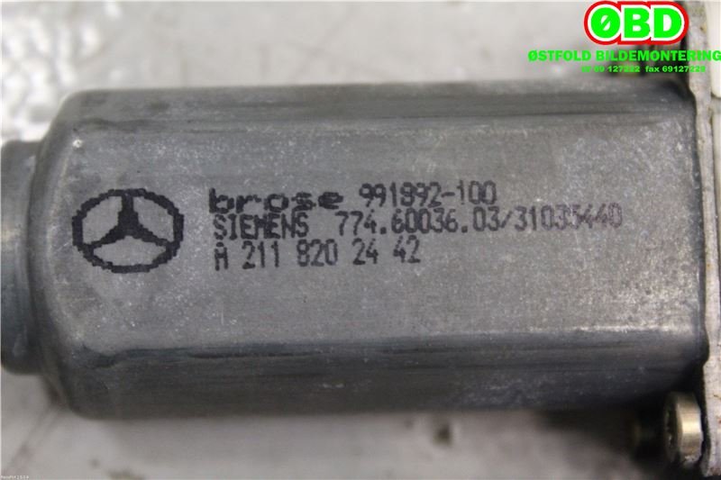 Ruteheis høyre bak til Mercedes E-Klasse 2002-2006 (Fase 1) (W211) (W211) (MERCEDES|A 211 820 24 42||2118202442)