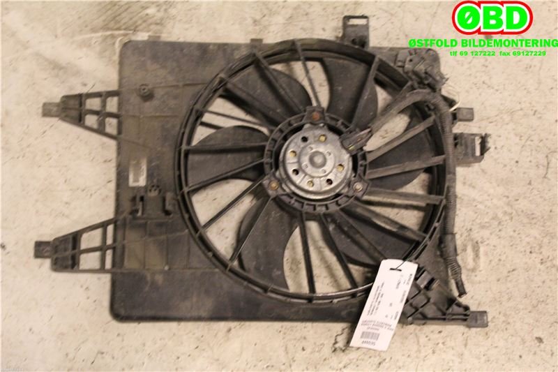 Kjølevifte til Renault Kangoo 2008-2021 (Type II) (RENAULT|7701070315|7701071862|)