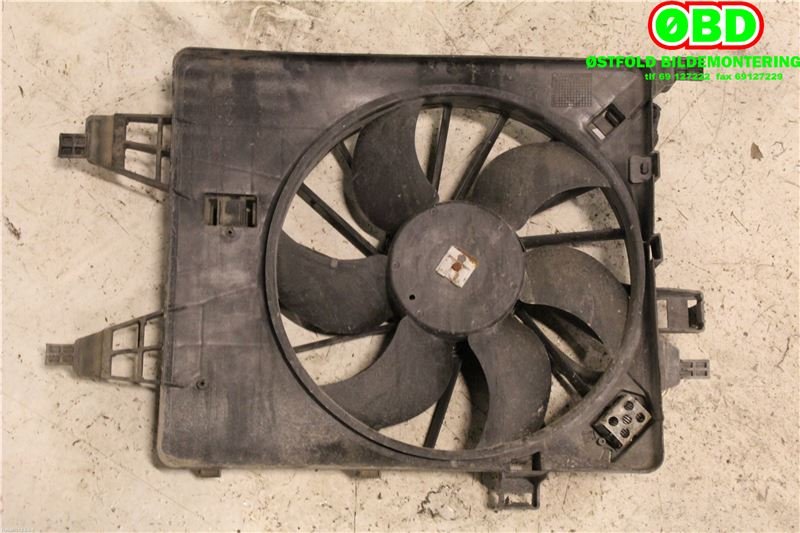 Kjølevifte til Renault Kangoo 2008-2021 (Type II) (RENAULT|7701070315|7701071862|)