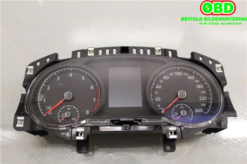Instrumentpanel til VW Golf VII, 2012-2017 (Fase 1) (VOLKSWAGEN|5G0 920 861)