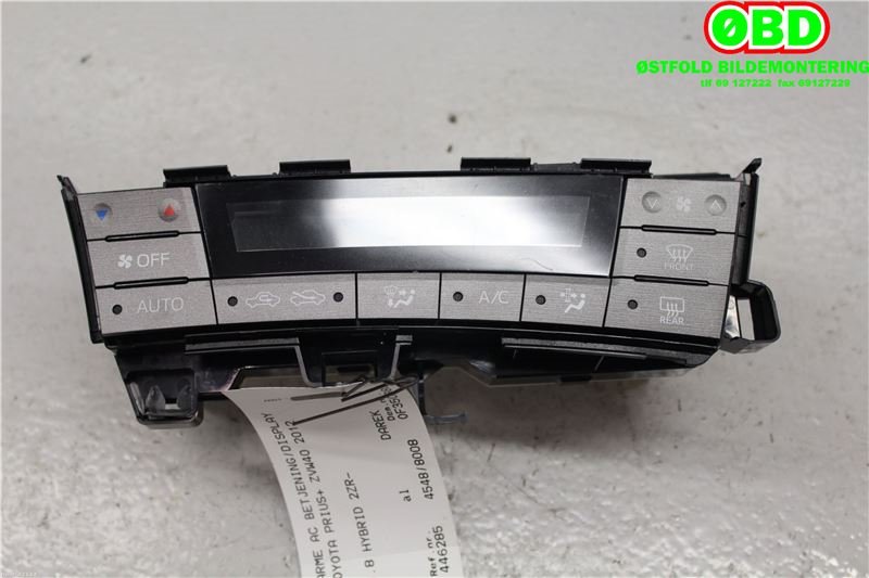 Varmeapparat betjening til Toyota Prius 2009-2016 (Type III) (COMBI) (COMBI) (TOYOTA|5590047071|)