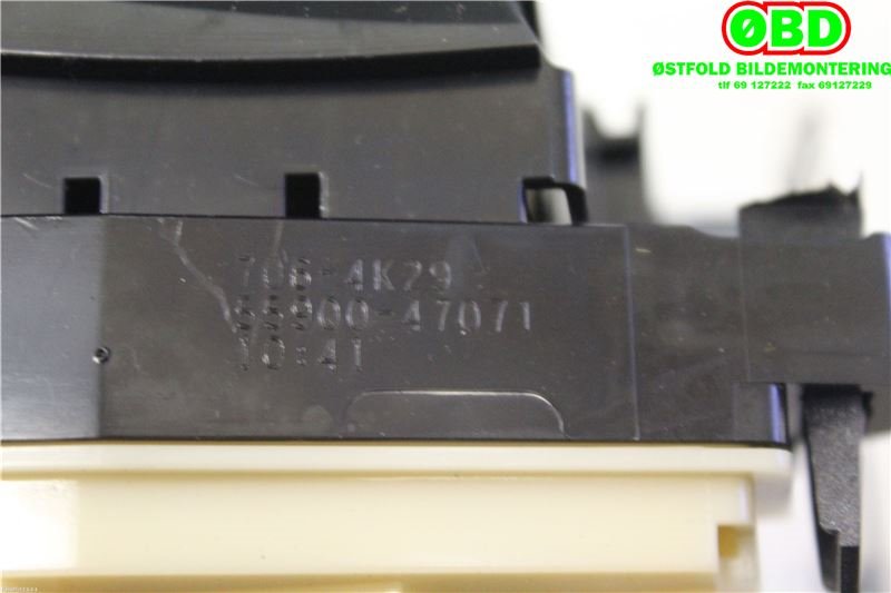 Varmeapparat betjening til Toyota Prius 2009-2016 (Type III) (COMBI) (COMBI) (TOYOTA|5590047071|)