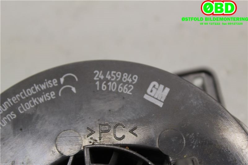 Airbag slepering til Opel Combo C 2002-2011 (OPEL|24459849|199127|1610662)
