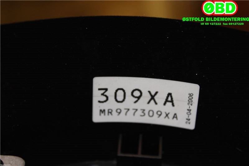 Ratt til Mitsubishi Colt 2004-2008 (Type VII, Fase 1) (MITSUBISHI|MR977309XA|)