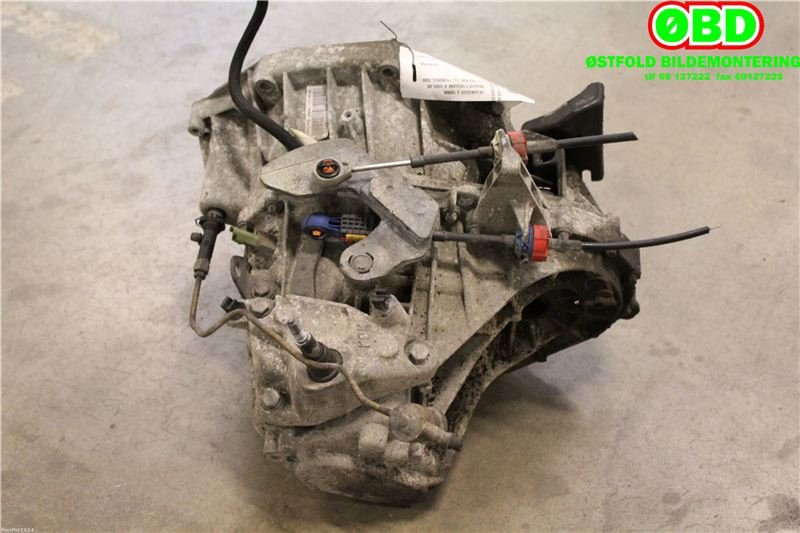 Girkasse manuell 6-trinn til Renault Megane 2006-2009 (Type II, Fase 2)  (RENAULT|7701476642|7701477994|)