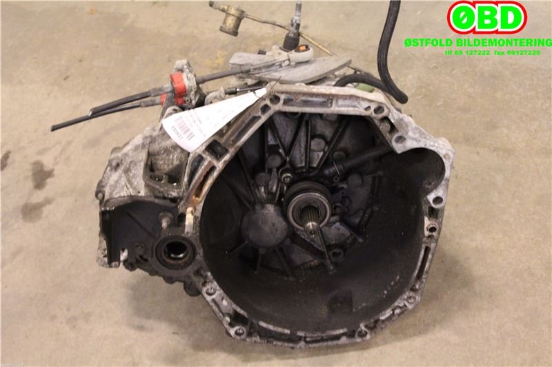 Girkasse manuell 6-trinn til Renault Megane 2006-2009 (Type II, Fase 2)  (RENAULT|7701476642|7701477994|)