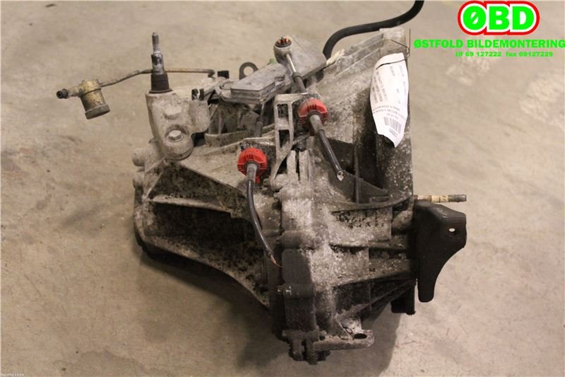 Girkasse manuell 6-trinn til Renault Megane 2006-2009 (Type II, Fase 2)  (RENAULT|7701476642|7701477994|)