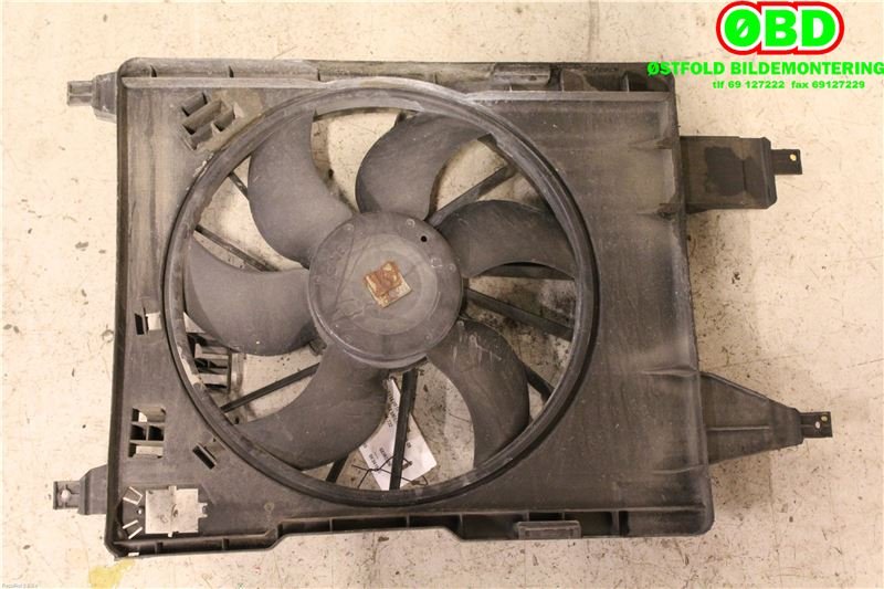 Kjølevifte til Renault Megane 2006-2009 (Type II, Fase 2)  (RENAULT||7701071863)