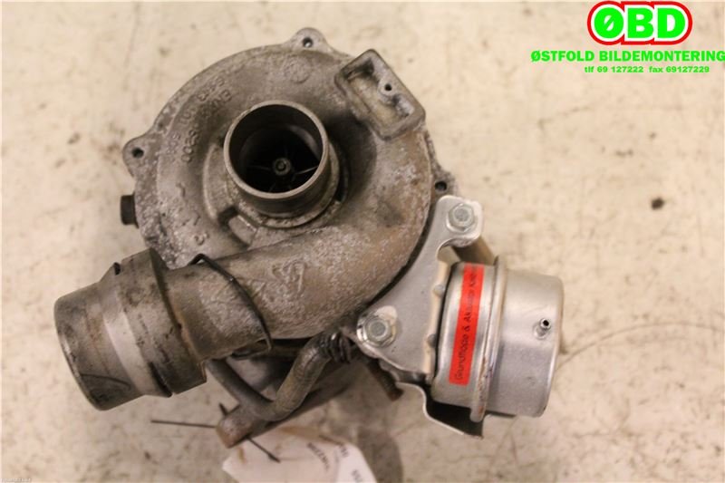Turbo til Renault Megane 2006-2009 (Type II, Fase 2) (RENAULT|7701476883|54399700070|)