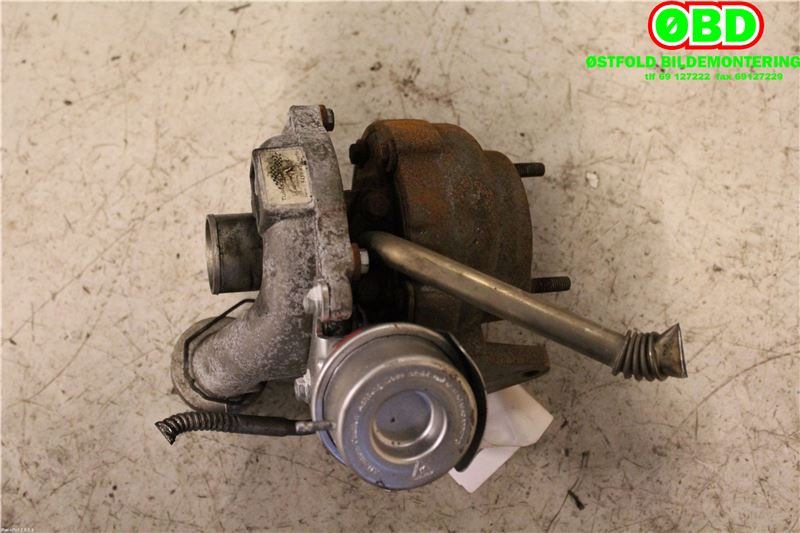 Turbo til Renault Megane 2006-2009 (Type II, Fase 2) (RENAULT|7701476883|54399700070|)