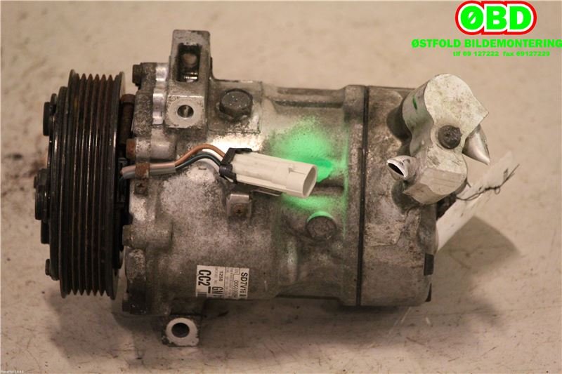 Aircondition kompressor til Saab 9-3 2003-2007 (Type II, Fase 1)  (SAAB||13171593)
