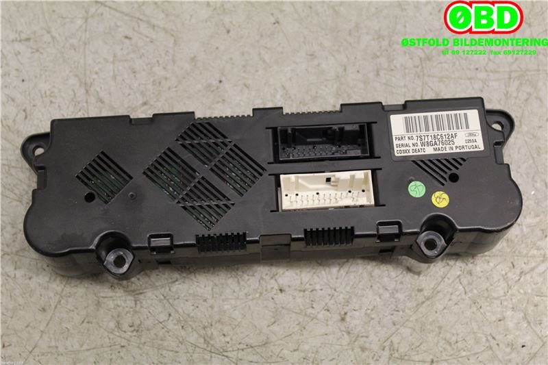 Varmeapparat betjening til Ford Mondeo 2007-2010 (Type IV, Fase 1)  (FORD|1676129||7S7T18C612AF)
