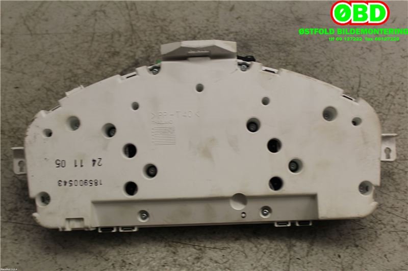Instrumentpanel til Volvo V50 2004-2007 (Fase 1)  (VOLVO|8602879|)
