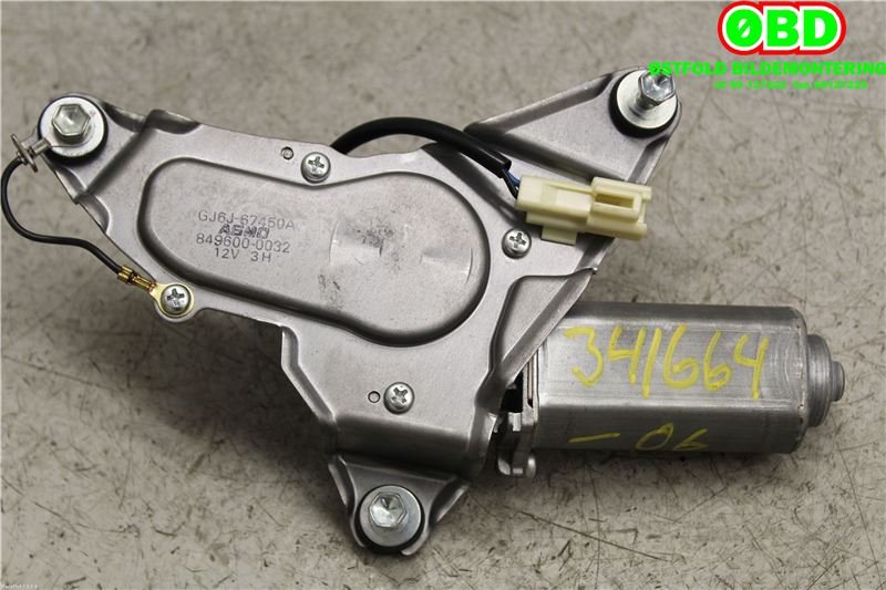 Viskermotor bakrute til Mazda 6 2002-2008 (Type I) (MAZDA|GJ6J67450A|8496000032)