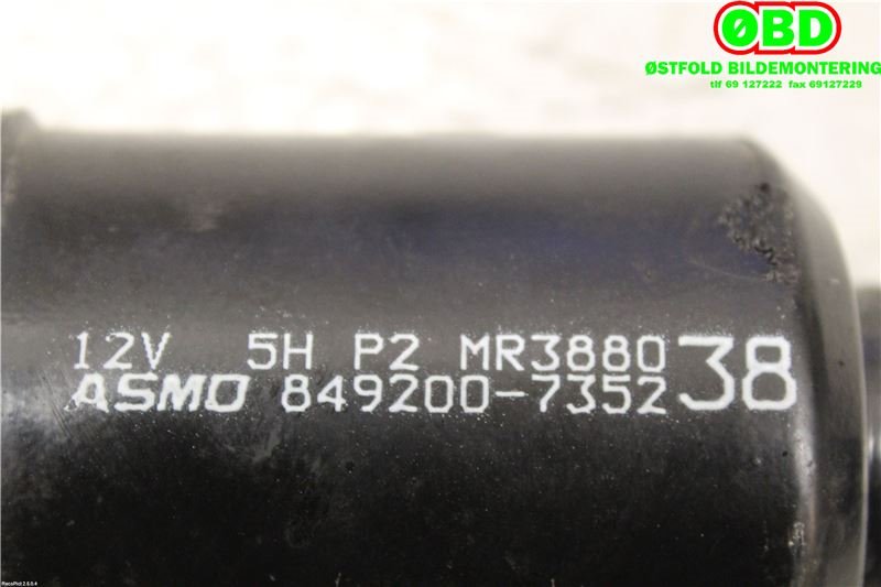 Viskermotor frontrute til Mitsubishi Pajero 2000-2006 (Type III)  (MITSUBISHI|MR388038||8492007352)