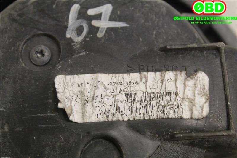 Varmeapparat motor til Nissan Primastar 2006-2014  (NISSAN|2761400QAC|)