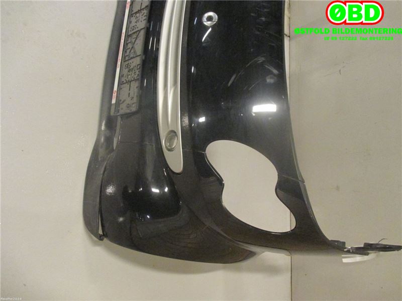 Støtfanger foran til Smart Fortwo 1999-2007 (Type I) (W450) (W450) (SMART 0.7 Pure Coupé|)