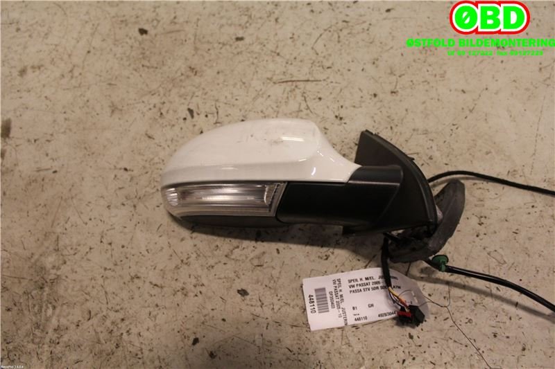 Speil høyre til VW Passat 2005-2010 (B6) (B6) (VOLKSWAGEN|3C1 857 508 DM|)