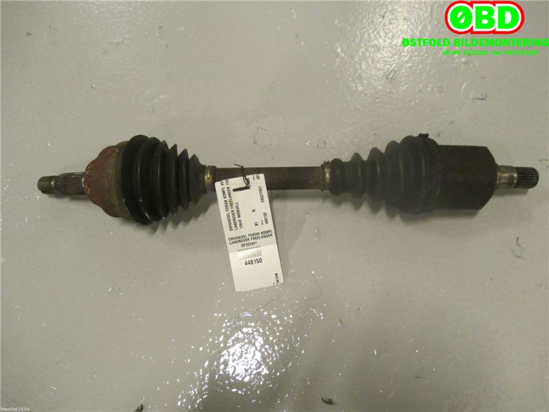 Drivaksel venstre foran til Land Rover Freelander 1998-2006 (Type I) (LAND ROVER FREELANDER|TDB000500|)