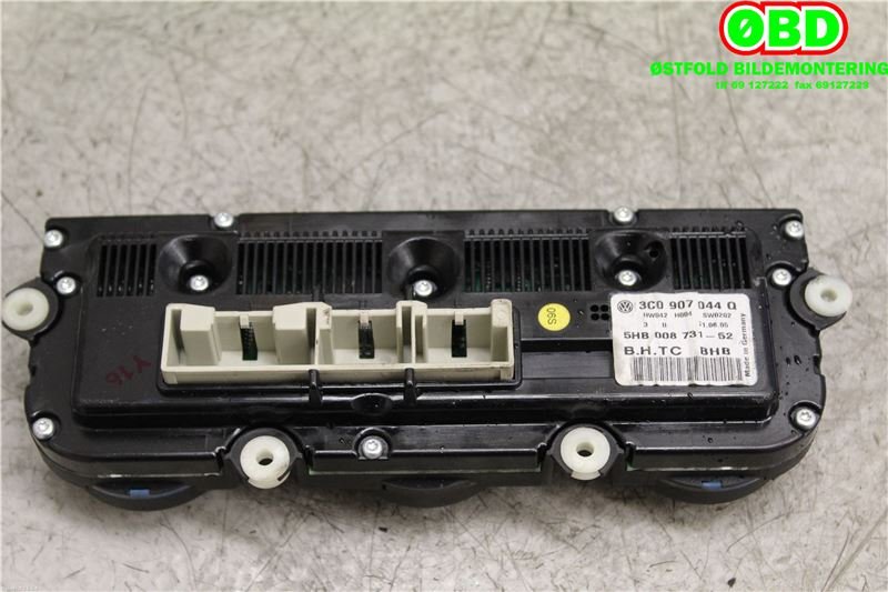 Varmeapparat betjening til VW Passat 2005-2010 (B6) (B6) (VOLKSWAGEN|3C0 907 044 BB||3C0907044Q)