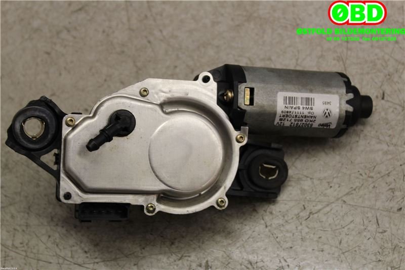 Viskermotor bakrute til VW Caddy 2004-2010 (Type III, Fase 1)  (VOLKSWAGEN|2K0 955 712 C|2K0 955 712 F|2K0955712B)