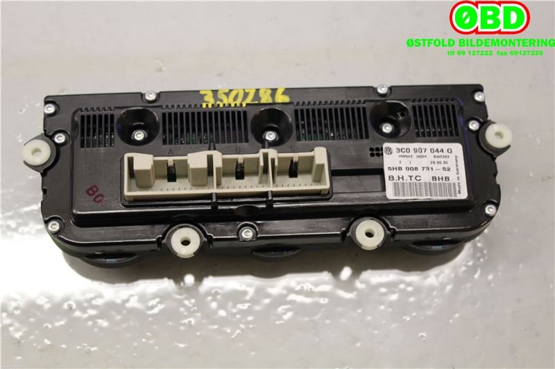 Varmeapparat betjening til VW Passat 2005-2010 (B6) (B6) (VOLKSWAGEN|3C0 907 044 BB||3C0907044Q)