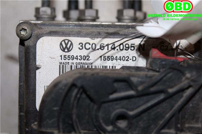 ABS sentral til VW Passat 2005-2010 (B6) (B6) (VOLKSWAGEN|3C0 614 095 N||3C0614095N)
