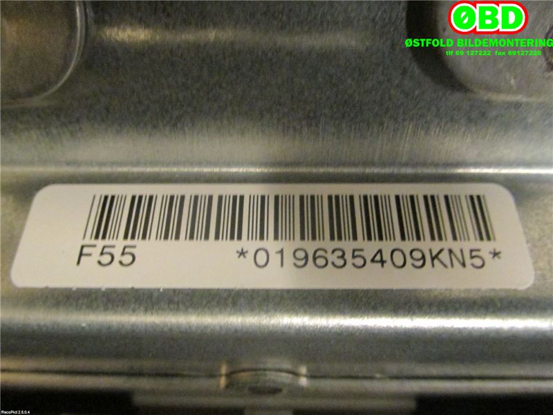 Dashbord til Toyota Yaris 2009-2011 (Type II, Fase 2)  (TOYOTA|553020D010B0|)