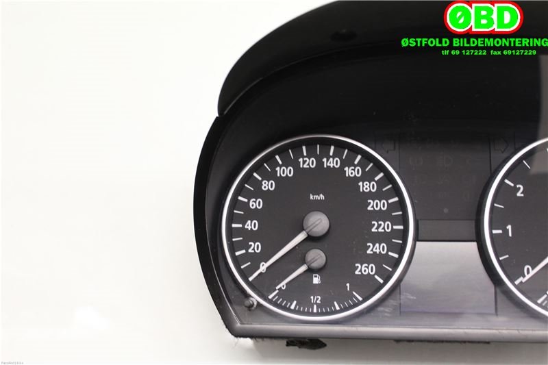 Instrumentpanel til BMW 3-Serie 2005-2011 (E90/E91/E92/E93) (E90/E91/E92/E93) (BMW|62 10 9 316 119||6983479)