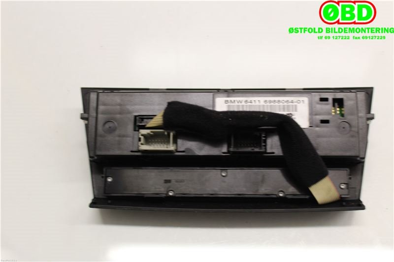 Varmeapparat betjening til BMW 3-Serie 2005-2011 (E90/E91/E92/E93) (E90/E91/E92/E93) (BMW||64116988064)