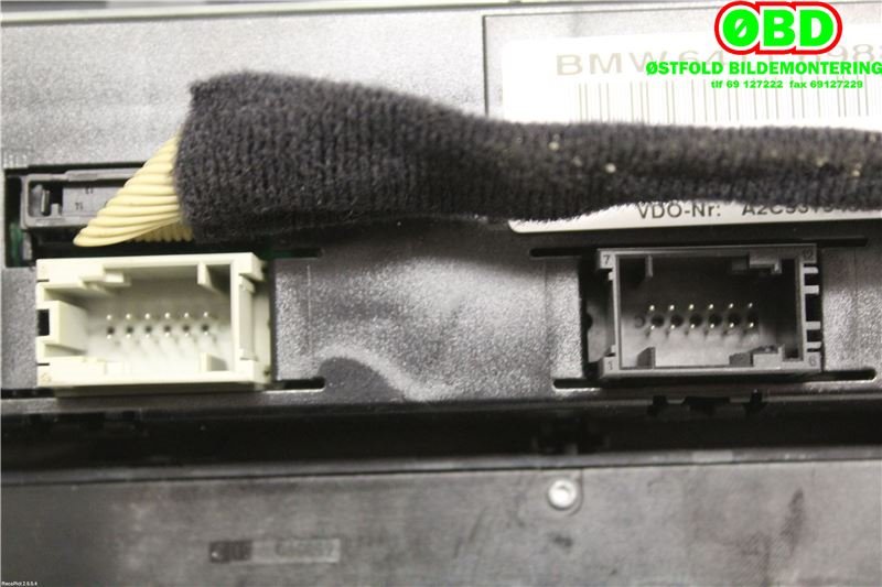 Varmeapparat betjening til BMW 3-Serie 2005-2011 (E90/E91/E92/E93) (E90/E91/E92/E93) (BMW||64116988064)