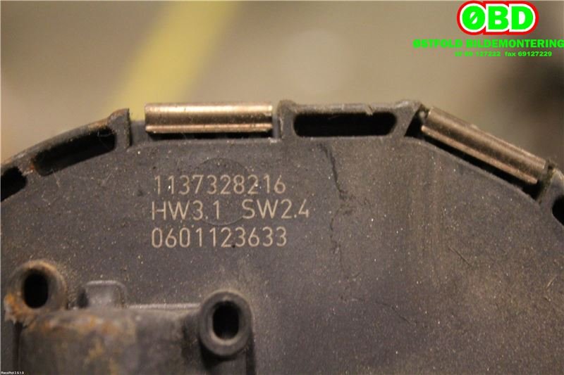Viskermotor frontrute til Volvo S40 2004-2007 (Type II, Fase 1)  (VOLVO||0390241924|30699344)