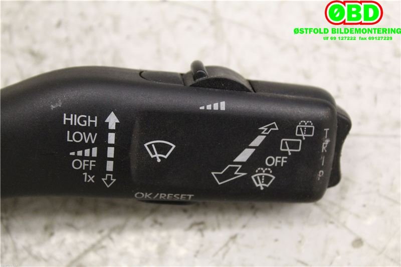 Bryter visker til VW Golf, Plus/Cross 2005-2009 (Fase 1) (VOLKSWAGEN|1K0 953 519 J||1K0953519J)