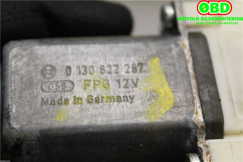 Ruteheis venstre foran til Ford Galaxy 2007-2010 (Type III, Fase 1)  (FORD|1376856|0130822287|)