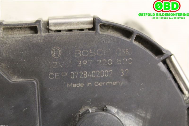 Viskermotor frontrute til Ford Galaxy 2007-2010 (Type III, Fase 1)  (FORD|1729621|1397220520|)