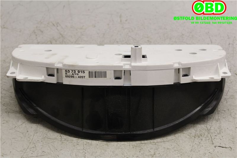 Instrumentpanel til Saab 9-5 2001-2005 (Type I, Fase 2)  (SAAB|5373915|69295420T)