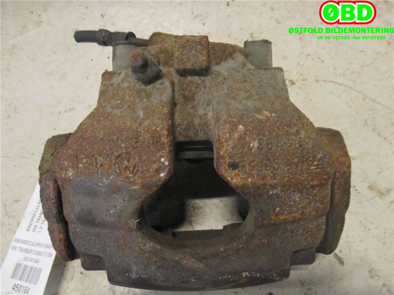 Bremsecaliper høyre foran til VW Transporter / Caravelle 2003-2009 (Fase 1) (T5) (T5) (VOLKSWAGEN|7L6 615 124 F|7H0 615 124 C|)