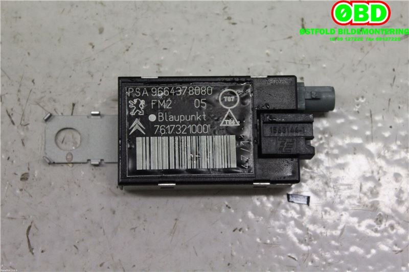 Antenne forsterker til Peugeot 5008 2010-2017 (Type I) (PEUGEOT||9664378080)