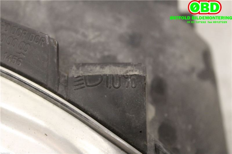 Frontlykt høyre halogen til VW Touran 2003-2006 (Type I, Fase 1)  (VOLKSWAGEN|1T0 941 006 R||1T0941006D)