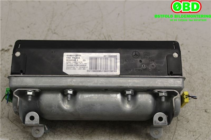 Airbag passasjer til Mercedes E-Klasse 2006-2009 (Fase 2) (W211) (W211) (MERCEDES|A 211 860 33 05||2118603305)
