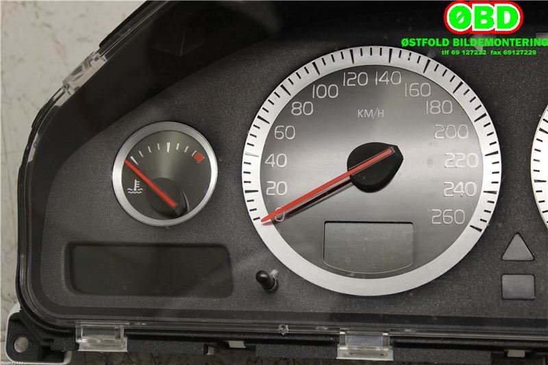 Instrumentpanel til Volvo V70 2005-2007 (Type II, Fase 2)  (VOLVO|36050543||30728791)