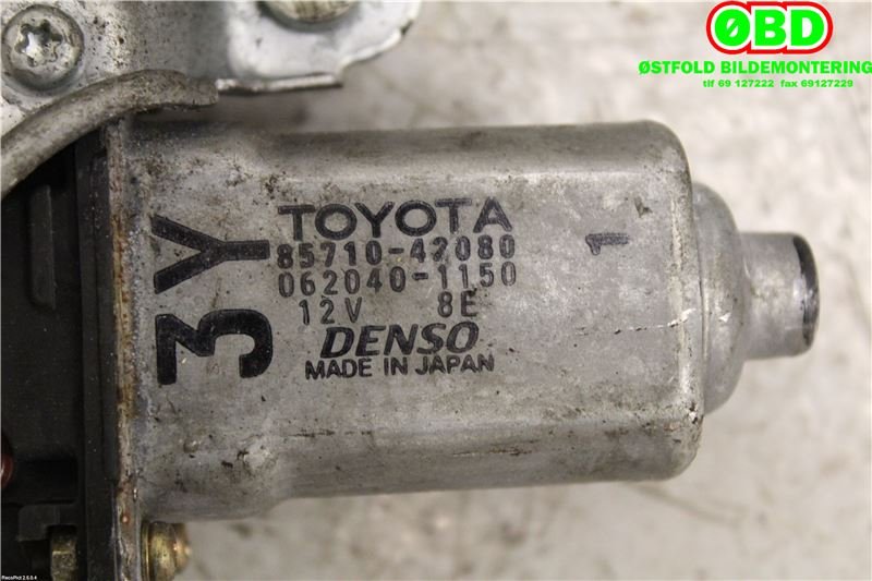Ruteheis til Toyota Avensis, Verso 2001-2009  (TOYOTA AVENSIS VERSO|6980144020|)