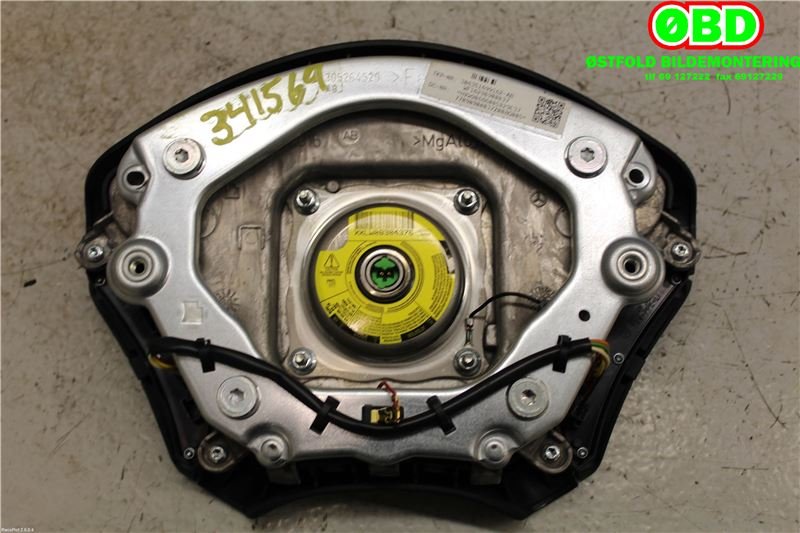 Airbag rattpute til VW Crafter 2006-2011 (Type I, Fase 1)  (VOLKSWAGEN|2E0 880 202 E|2E0 880 202 G|)