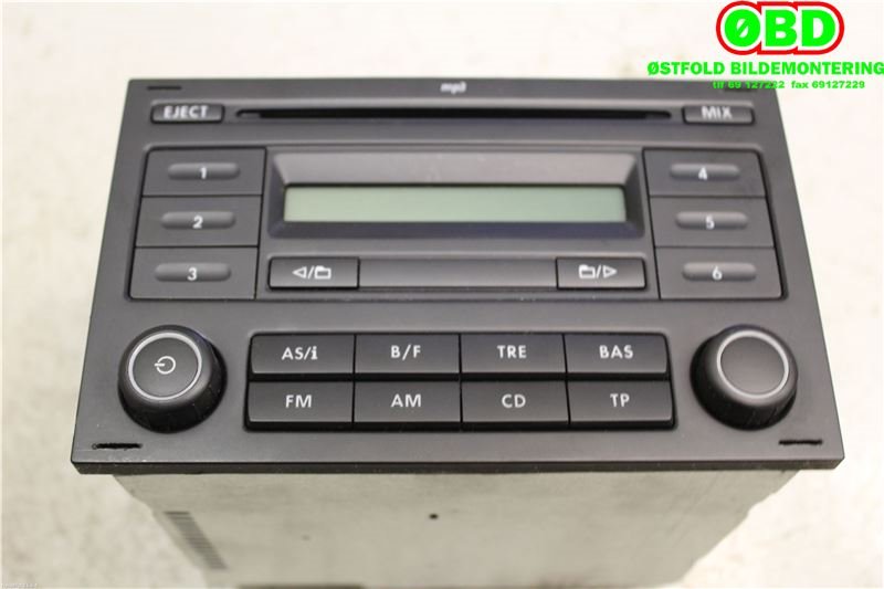Bilstereo til VW Polo 2005-2009 (Type IV, Fase 2)  (VOLKSWAGEN||6Q0035152E)
