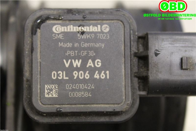 Luftmengde/luftmassemåler til VW Golf VI 2008-2012  (VOLKSWAGEN|03L 906 461||03L906461)