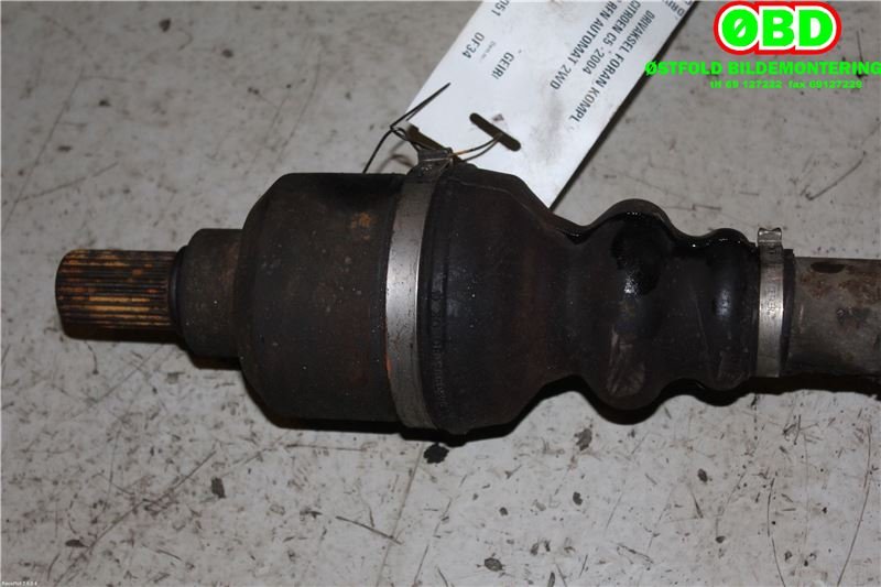 Drivaksel venstre foran til Citroën C5 2001-2004 (Type I, Fase 1) (CITROEN|32728V|)