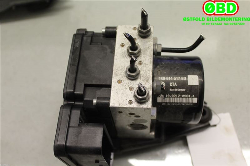 ABS sentral til VW Caddy 2010-2015 (Type III, Fase 2)  (VOLKSWAGEN|1K0 614 517 ED||1K0614517ED)